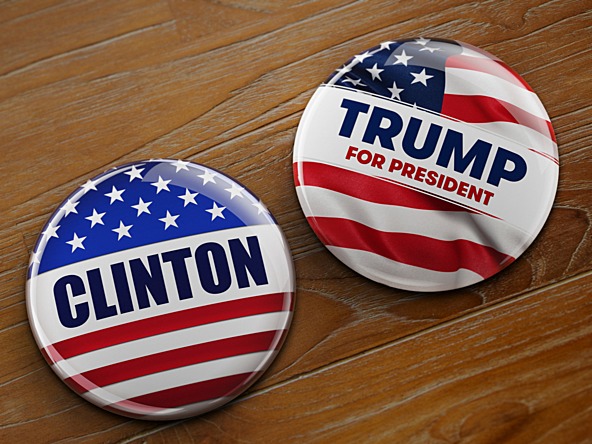 Clinton and Trump badges_crop